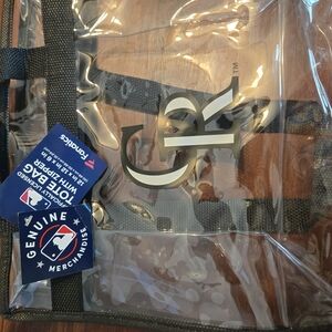COLORADO ROCKIES CLEAR GAME DAY BAG.
